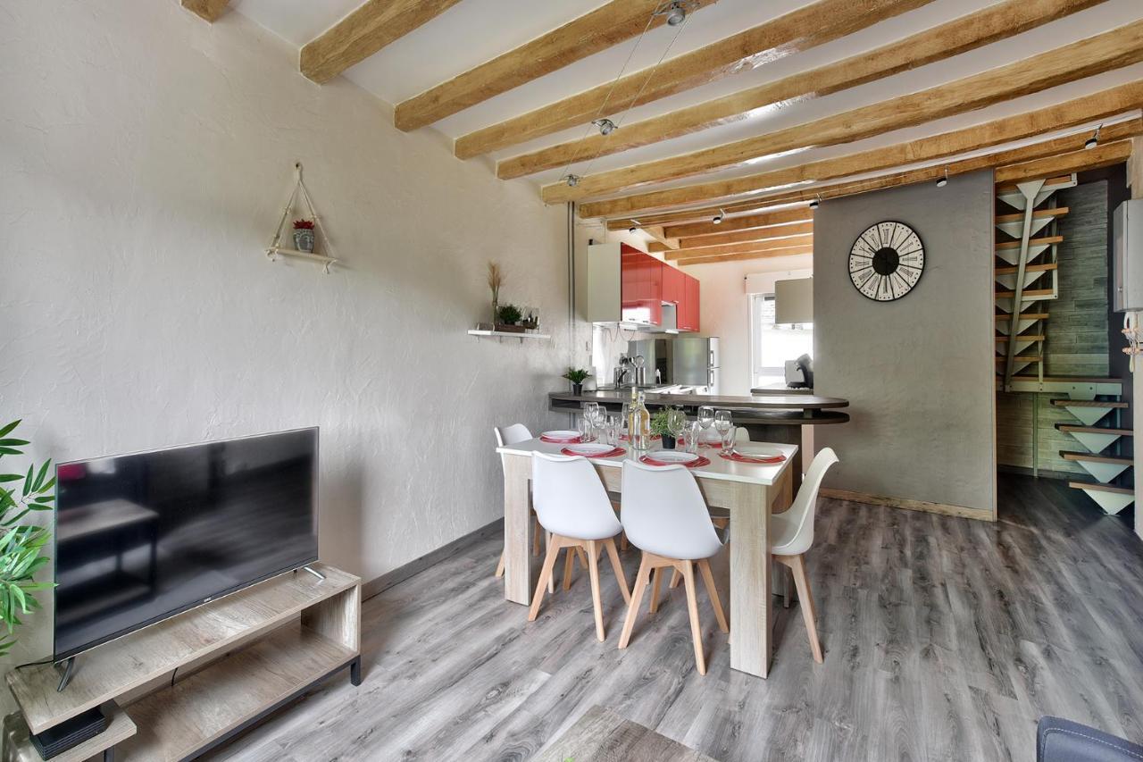 Appartement Le Cocon Chalonnais - Centre Exteriér fotografie