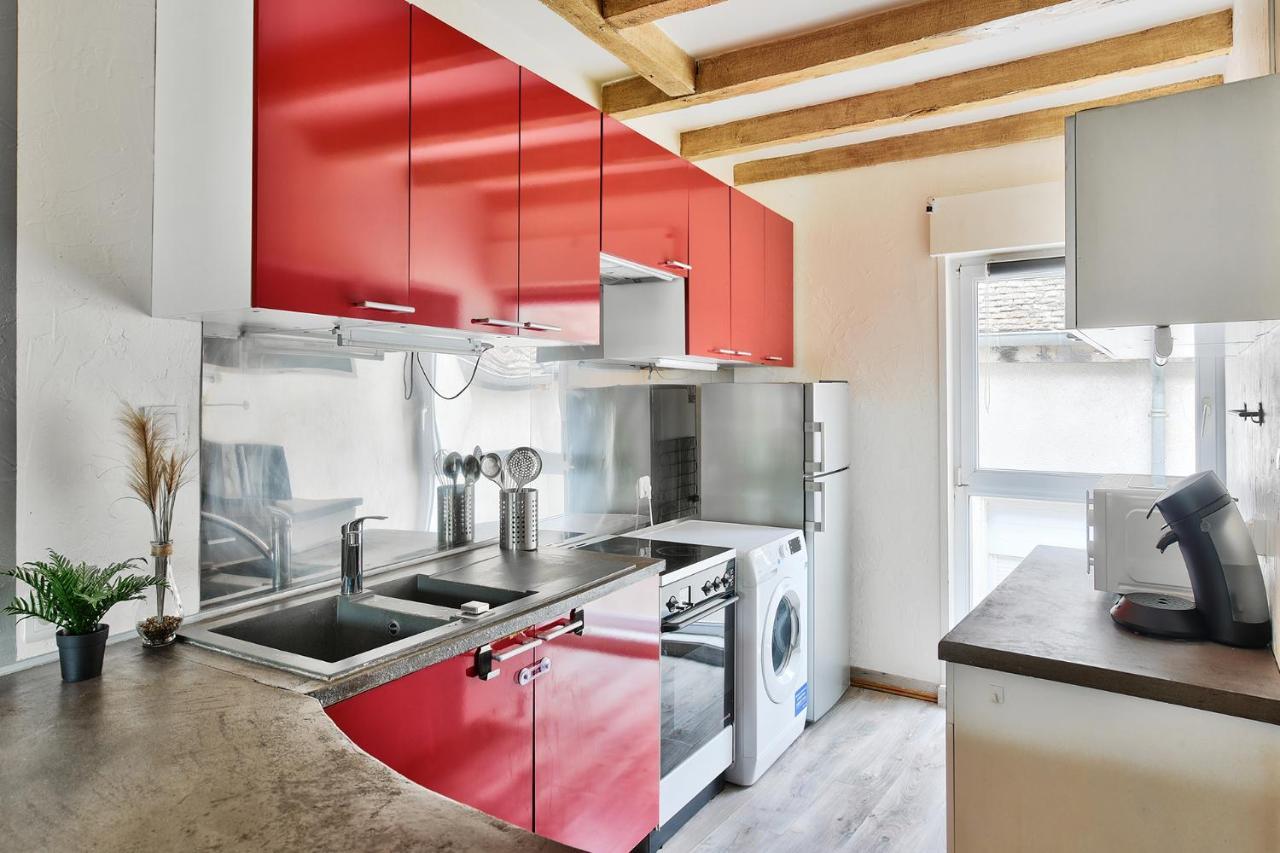 Appartement Le Cocon Chalonnais - Centre Exteriér fotografie