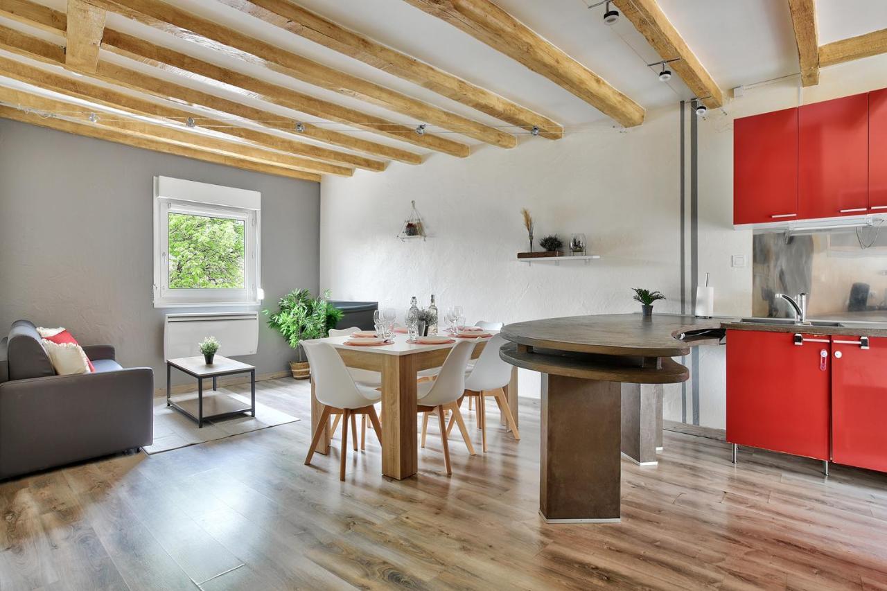 Appartement Le Cocon Chalonnais - Centre Exteriér fotografie